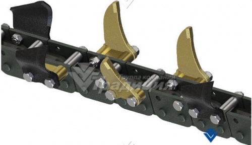 Цепь TR 1200x250 мм — комбинированная (xhd) 44-3929 Цепь TR 1200x250 мм — комбинированная (xhd) 44-3929