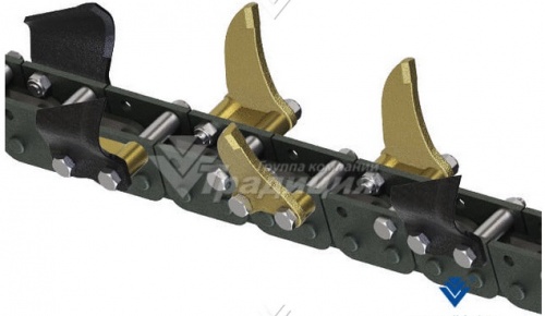 Цепь TR 1200x150 мм — комбинированная (xhd) 44-3923 Цепь TR 1200x150 мм — комбинированная (xhd) 44-3923